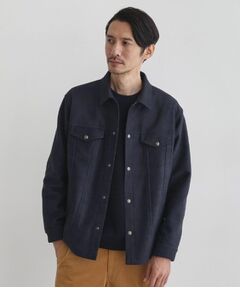 TAKEO KIKUCHI / タケオキクチ レザーブルゾン・ジャケット | 【JUST ONE LAYER】ダウンファブリック ブルゾン