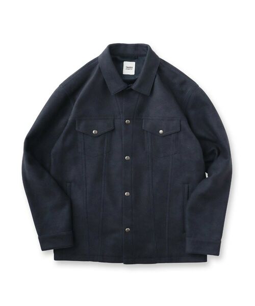 TAKEO KIKUCHI / タケオキクチ レザーブルゾン・ジャケット | 【JUST ONE LAYER】ダウンファブリック ブルゾン | 詳細1