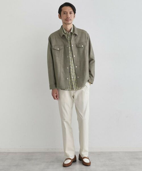 TAKEO KIKUCHI / タケオキクチ レザーブルゾン・ジャケット | 【JUST ONE LAYER】ダウンファブリック ブルゾン | 詳細15