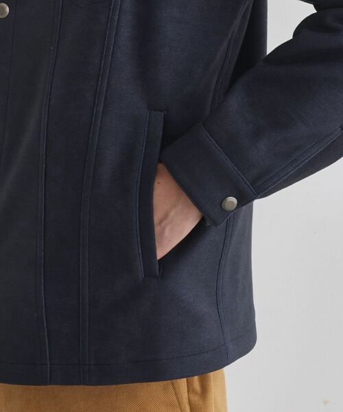 TAKEO KIKUCHI / タケオキクチ レザーブルゾン・ジャケット | 【JUST ONE LAYER】ダウンファブリック ブルゾン | 詳細7