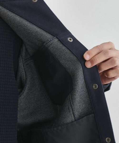 TAKEO KIKUCHI / タケオキクチ レザーブルゾン・ジャケット | 【JUST ONE LAYER】ダウンファブリック ブルゾン | 詳細8