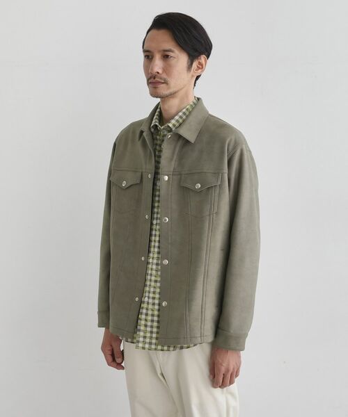 TAKEO KIKUCHI/タケオキクチ 【JUST ONE LAYER】ダウンファブリック ブルゾン カーキベージュ(053) 04(LL) TAKEO KIKUCHI/タケオキクチ 【JUST ONE LAYER】ダウンファブリック ブルゾン カーキベージュ(053) 04(LL)