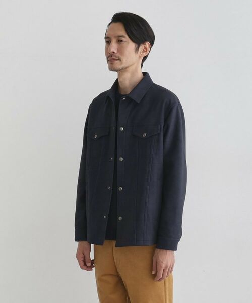 TAKEO KIKUCHI/タケオキクチ 【JUST ONE LAYER】ダウンファブリック ブルゾン ネイビー(094) 03(L) TAKEO KIKUCHI/タケオキクチ 【JUST ONE LAYER】ダウンファブリック ブルゾン ネイビー(094) 03(L)