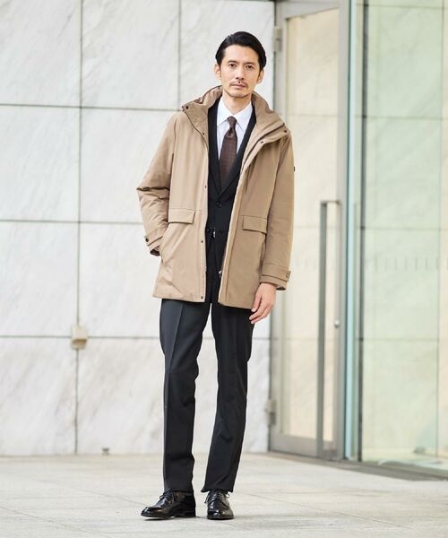 TAKEO KIKUCHI / タケオキクチ ダウンジャケット・ベスト | 【None Of Stress】ストレッチ ダウンブルゾン | 詳細1