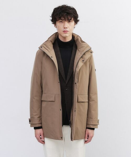 TAKEO KIKUCHI/タケオキクチ 【None Of Stress】ストレッチ ダウンブルゾン ピンクベージュ(053) 01(S)