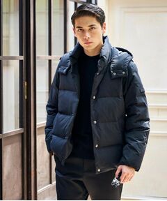 TAKEO KIKUCHI / タケオキクチ ダウンジャケット・ベスト | 【袖取り外し可】デタッチャブル ダウンブルゾン