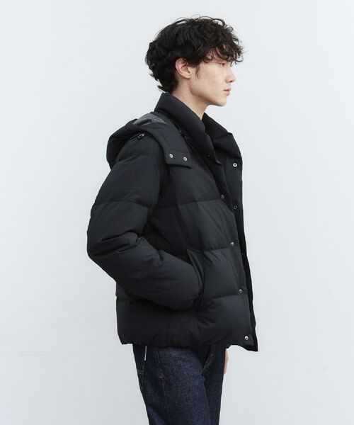 TAKEO KIKUCHI / タケオキクチ ダウンジャケット・ベスト | 【袖取り外し可】デタッチャブル ダウンブルゾン | 詳細1