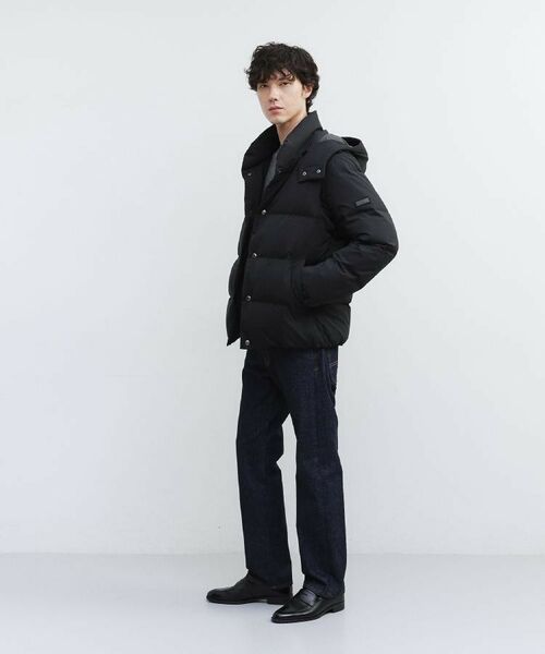 TAKEO KIKUCHI / タケオキクチ ダウンジャケット・ベスト | 【袖取り外し可】デタッチャブル ダウンブルゾン | 詳細3
