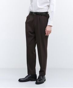 TAKEO KIKUCHI / タケオキクチ パンツ | 【JUST ONE LAYER】ダウンファブリック ポンチ スリムタック イージーパンツ