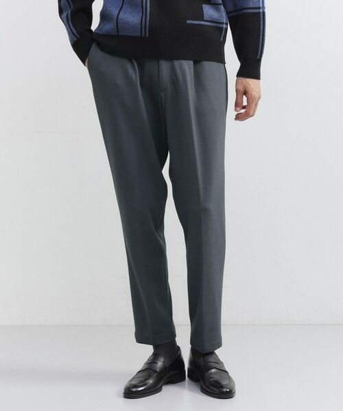 TAKEO KIKUCHI / タケオキクチ パンツ | 【JUST ONE LAYER】ダウンファブリック ポンチ スリムタック イージーパンツ | 詳細21
