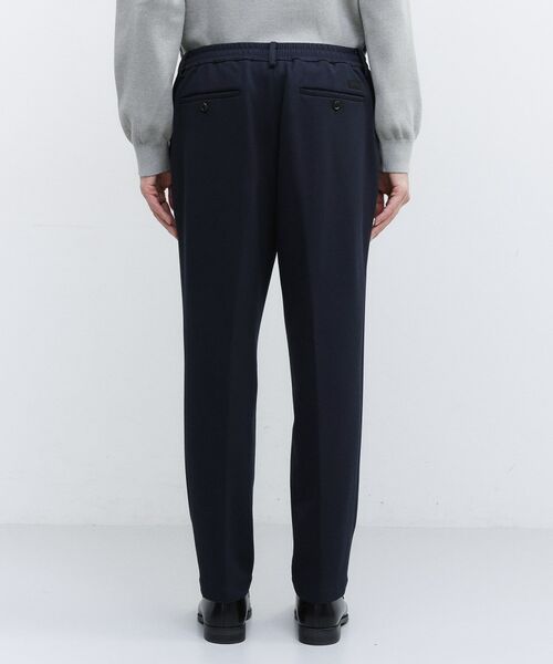 TAKEO KIKUCHI / タケオキクチ パンツ | 【JUST ONE LAYER】ダウンファブリック ポンチ スリムタック イージーパンツ | 詳細4