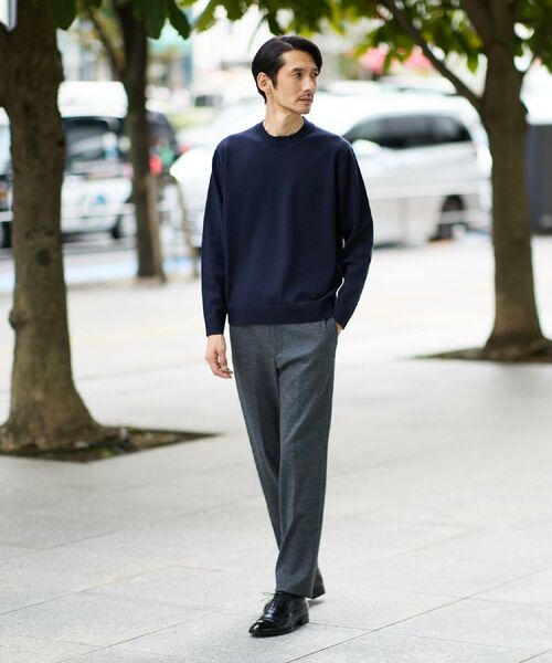 TAKEO KIKUCHI / タケオキクチ パンツ | 【Sサイズ～】尾州織 ピンヘッドムリネ パンツ | 詳細20