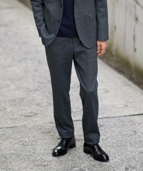 TAKEO KIKUCHI / タケオキクチ パンツ | 【Sサイズ～】尾州織 ピンヘッドムリネ パンツ | 詳細21