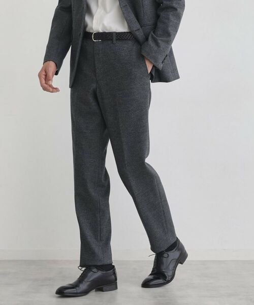 TAKEO KIKUCHI / タケオキクチ パンツ | 【Sサイズ～】尾州織 ピンヘッドムリネ パンツ | 詳細9