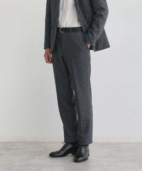 TAKEO KIKUCHI/タケオキクチ 【Sサイズ～】尾州織 ピンヘッドムリネ パンツ グレー(012) 02(M)