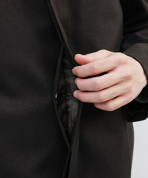 TAKEO KIKUCHI / タケオキクチ ステンカラーコート | 【ダウンライナー付き】メランジ ステンカラー コート | 詳細11