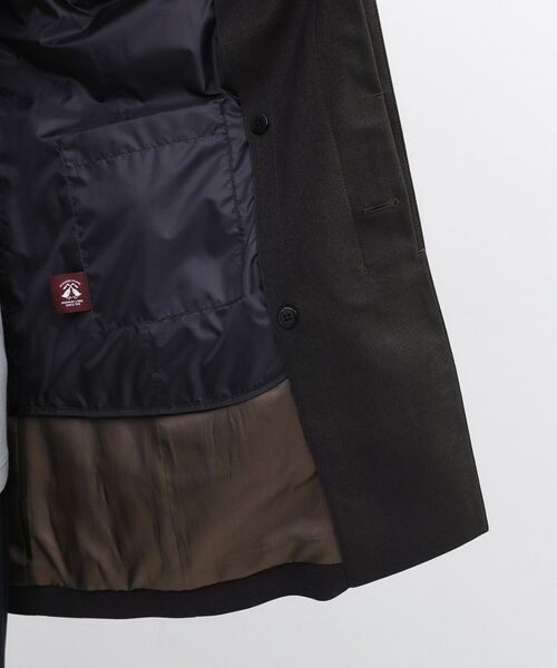 TAKEO KIKUCHI / タケオキクチ ステンカラーコート | 【ダウンライナー付き】メランジ ステンカラー コート | 詳細15