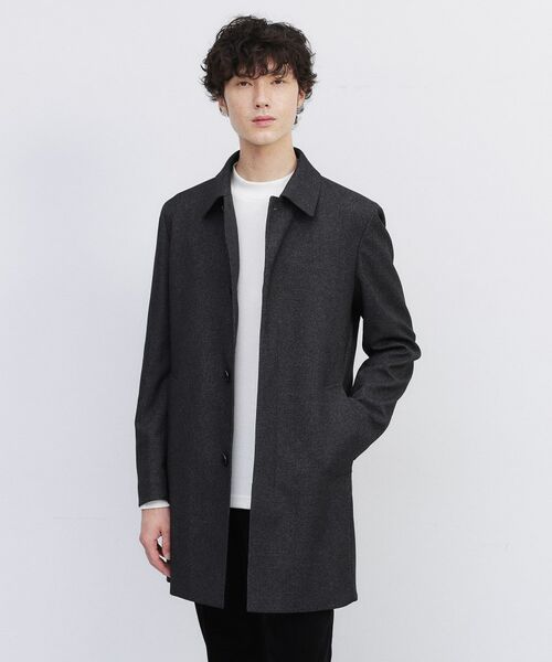 TAKEO KIKUCHI / タケオキクチ ステンカラーコート | 【ダウンライナー付き】メランジ ステンカラー コート | 詳細18