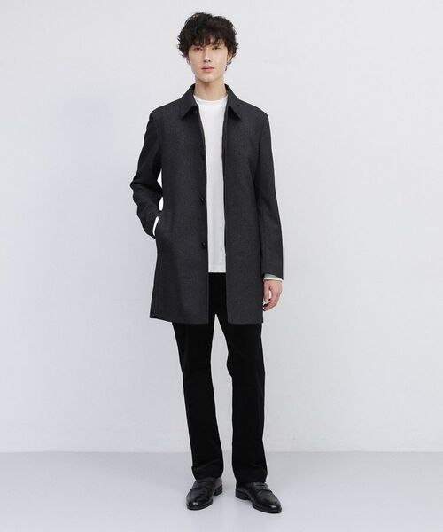TAKEO KIKUCHI / タケオキクチ ステンカラーコート | 【ダウンライナー付き】メランジ ステンカラー コート | 詳細20