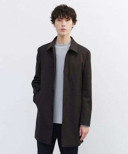 TAKEO KIKUCHI / タケオキクチ ステンカラーコート | 【ダウンライナー付き】メランジ ステンカラー コート | 詳細22