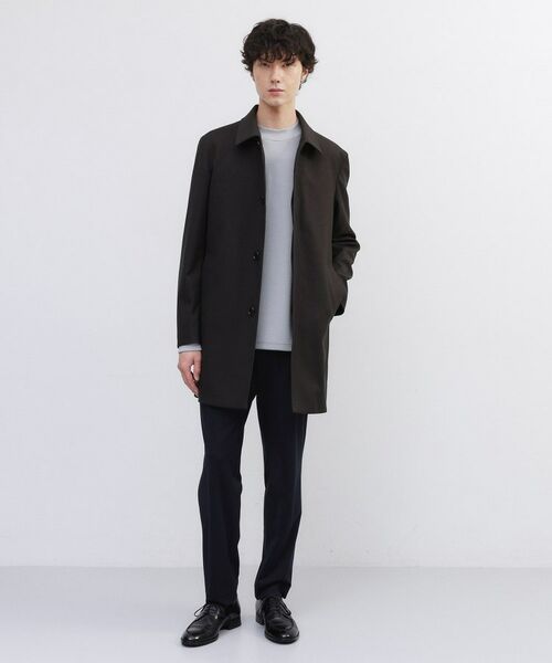 TAKEO KIKUCHI / タケオキクチ ステンカラーコート | 【ダウンライナー付き】メランジ ステンカラー コート | 詳細24