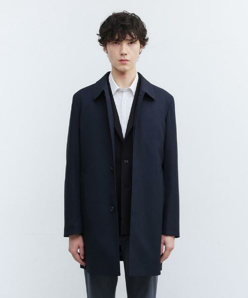 TAKEO KIKUCHI / タケオキクチ ステンカラーコート | 【ダウンライナー付き】メランジ ステンカラー コート | 詳細26