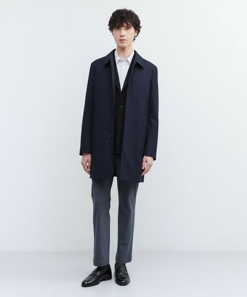 TAKEO KIKUCHI / タケオキクチ ステンカラーコート | 【ダウンライナー付き】メランジ ステンカラー コート | 詳細29