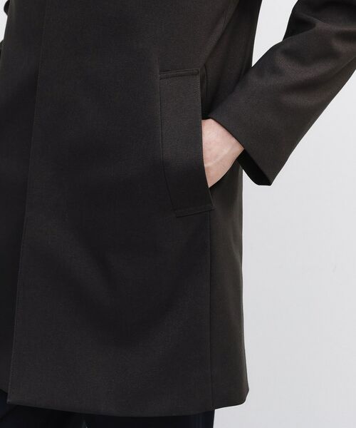TAKEO KIKUCHI / タケオキクチ ステンカラーコート | 【ダウンライナー付き】メランジ ステンカラー コート | 詳細9