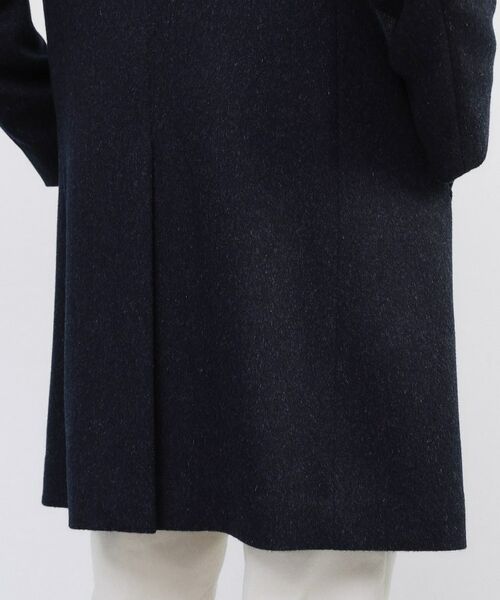 TAKEO KIKUCHI / タケオキクチ ステンカラーコート | カシミヤブレンド ビーバー調ステンカラーコート | 詳細17