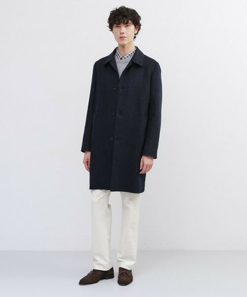 TAKEO KIKUCHI / タケオキクチ ステンカラーコート | カシミヤブレンド ビーバー調ステンカラーコート | 詳細30
