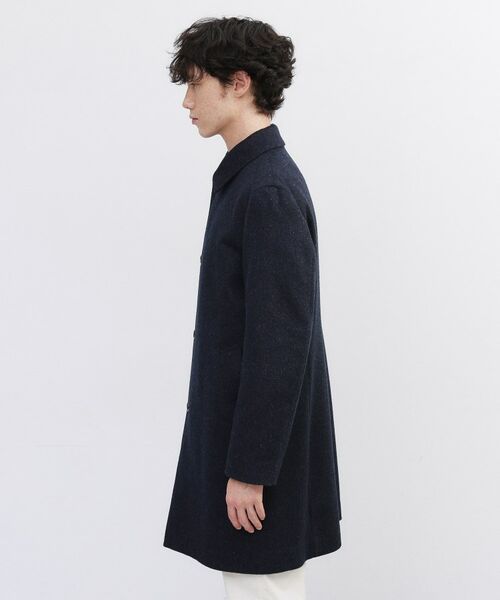 TAKEO KIKUCHI / タケオキクチ ステンカラーコート | カシミヤブレンド ビーバー調ステンカラーコート | 詳細8