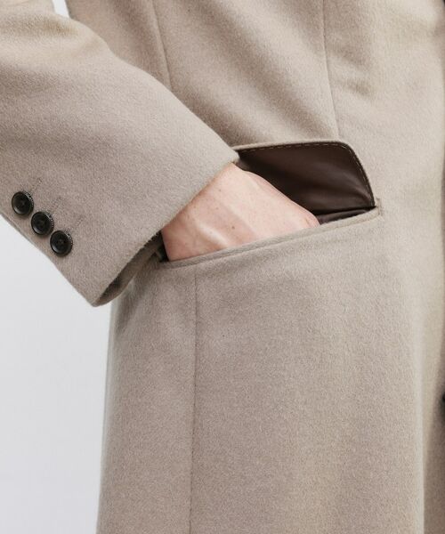 TAKEO KIKUCHI / タケオキクチ その他アウター | カシミヤブレンド ビーバー調チェスターコート | 詳細10