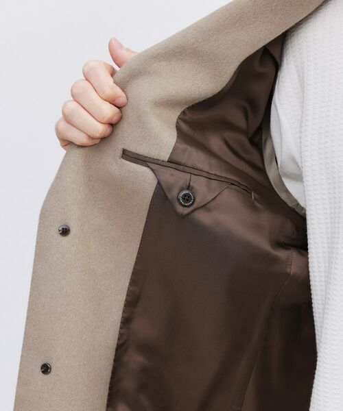 TAKEO KIKUCHI / タケオキクチ その他アウター | カシミヤブレンド ビーバー調チェスターコート | 詳細12
