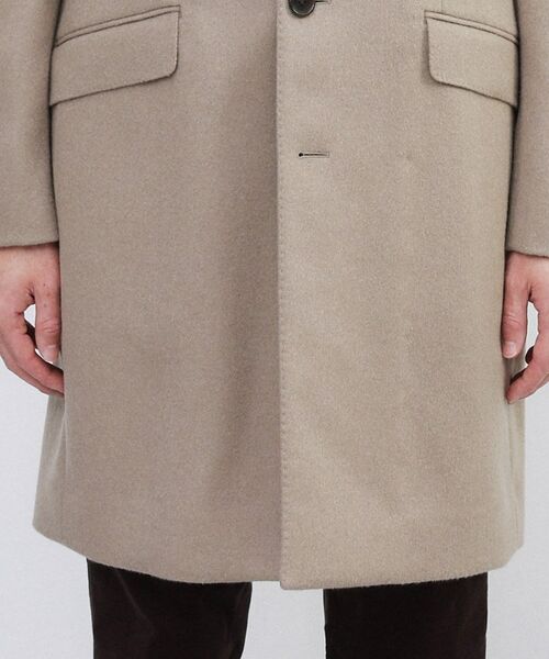 TAKEO KIKUCHI / タケオキクチ その他アウター | カシミヤブレンド ビーバー調チェスターコート | 詳細14