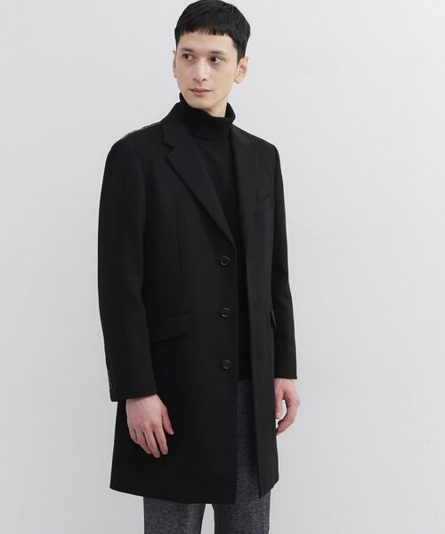 TAKEO KIKUCHI / タケオキクチ その他アウター | カシミヤブレンド ビーバー調チェスターコート | 詳細17