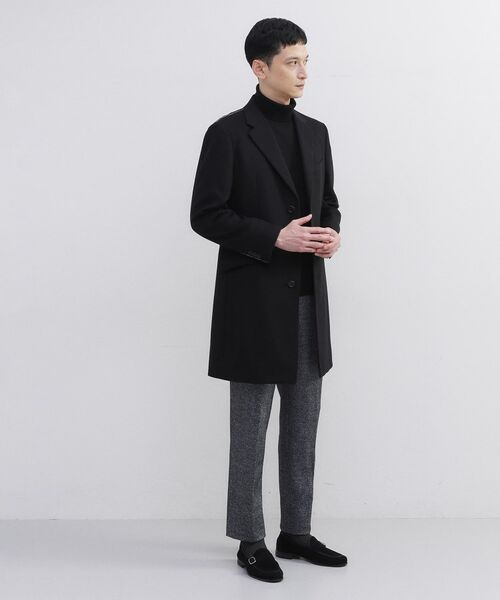 TAKEO KIKUCHI / タケオキクチ その他アウター | カシミヤブレンド ビーバー調チェスターコート | 詳細19