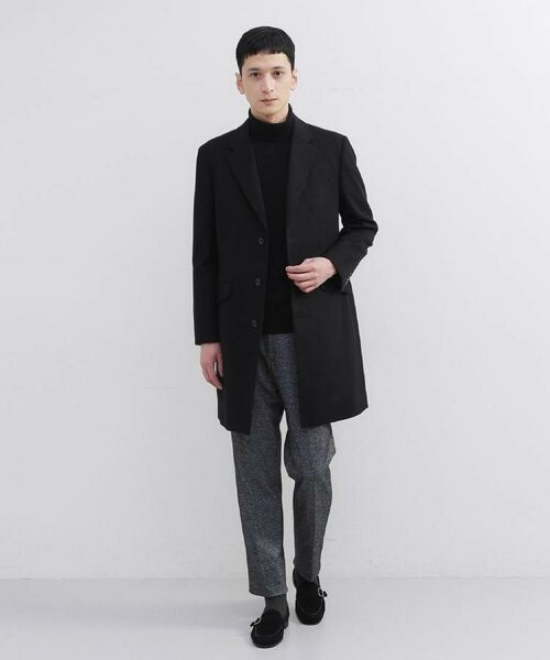 TAKEO KIKUCHI / タケオキクチ その他アウター | カシミヤブレンド ビーバー調チェスターコート | 詳細26