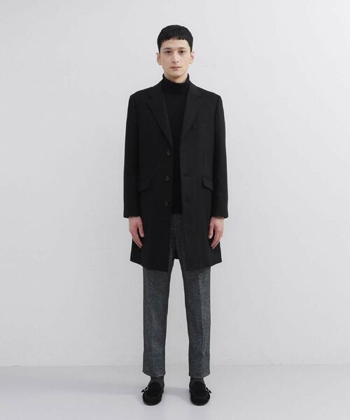 TAKEO KIKUCHI / タケオキクチ その他アウター | カシミヤブレンド ビーバー調チェスターコート | 詳細27