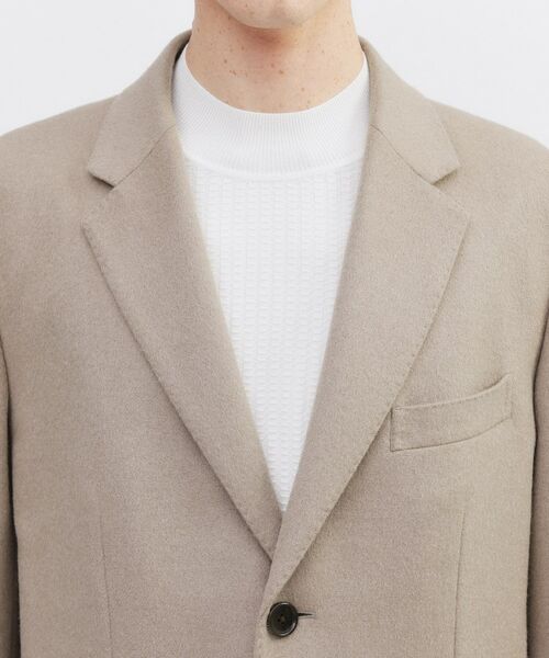 TAKEO KIKUCHI / タケオキクチ その他アウター | カシミヤブレンド ビーバー調チェスターコート | 詳細8
