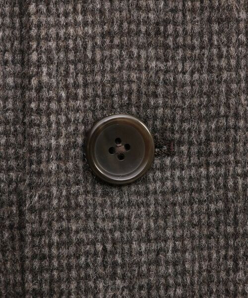 TAKEO KIKUCHI / タケオキクチ その他アウター | カシミヤブレンド ビーバー調ピンヘッドスタンドカラーコート | 詳細18