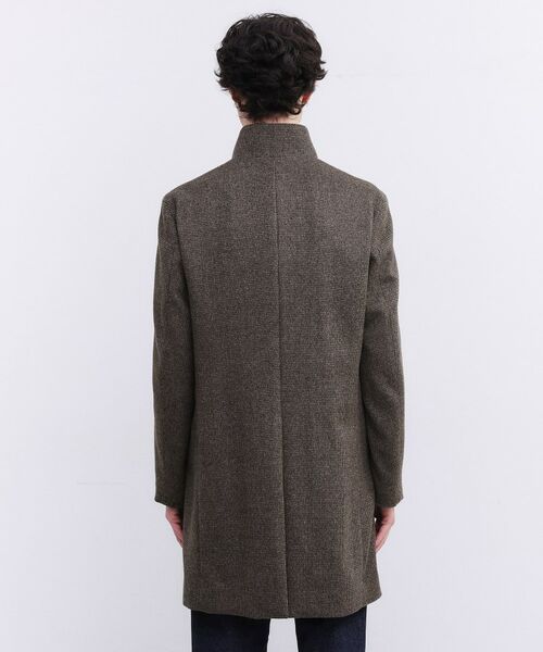 TAKEO KIKUCHI / タケオキクチ その他アウター | カシミヤブレンド ビーバー調ピンヘッドスタンドカラーコート | 詳細9