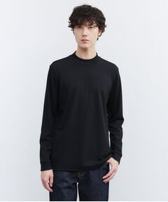 TAKEO KIKUCHI / タケオキクチ カットソー | ウール混 モックネック プルオーバー