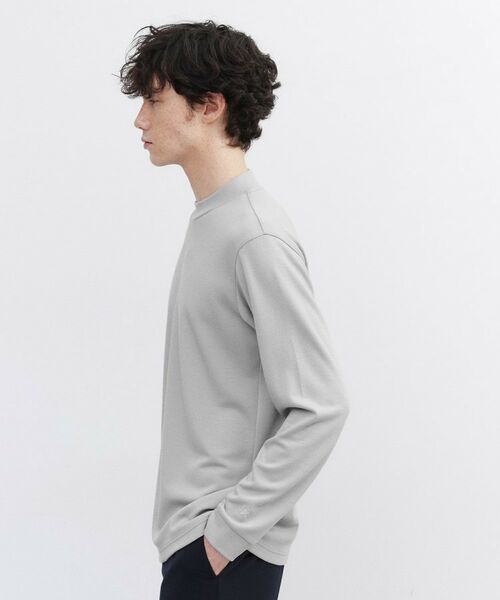 TAKEO KIKUCHI / タケオキクチ カットソー | ウール混 モックネック プルオーバー | 詳細14