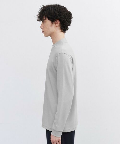 TAKEO KIKUCHI / タケオキクチ カットソー | ウール混 モックネック プルオーバー | 詳細3