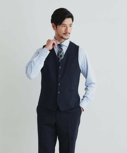 TAKEO KIKUCHI / タケオキクチ ベスト | コーデュラ（R）トロピカル ストレッチ ベスト | 詳細20