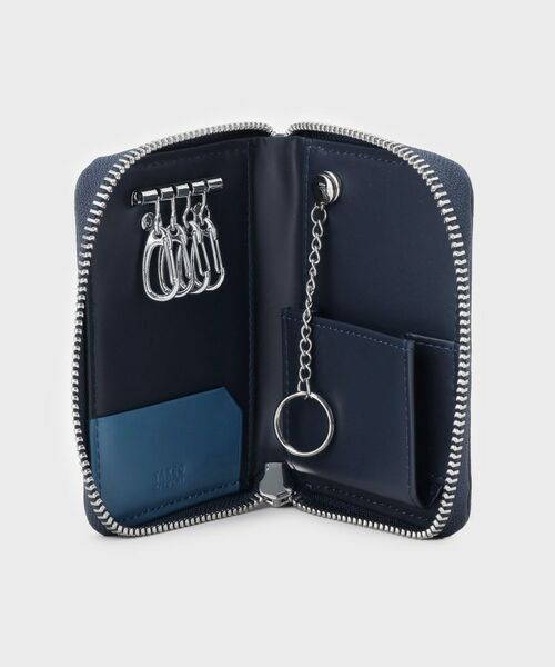 TAKEO KIKUCHI / タケオキクチ キーホルダー・ストラップ | ソフトシュリンクレザーキーケース | 詳細13