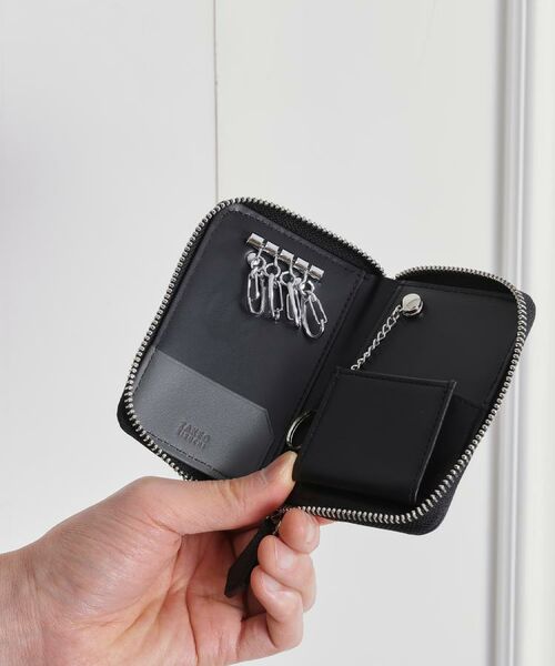 TAKEO KIKUCHI / タケオキクチ キーホルダー・ストラップ | ソフトシュリンクレザーキーケース | 詳細16