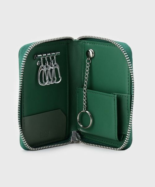 TAKEO KIKUCHI / タケオキクチ キーホルダー・ストラップ | ソフトシュリンクレザーキーケース | 詳細7