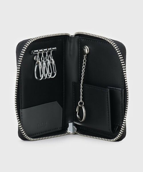 TAKEO KIKUCHI / タケオキクチ キーホルダー・ストラップ | ソフトシュリンクレザーキーケース | 詳細9