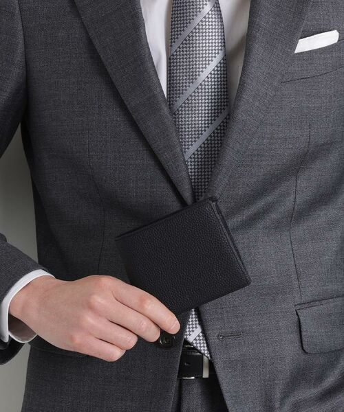 TAKEO KIKUCHI / タケオキクチ 財布・コインケース・マネークリップ | ソフトシュリンクレザー二つ折り財布 | 詳細23